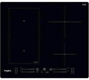 Piano cottura induzione 4 zone L 59 cm WL S2260 NE WHIRLPOOL nero