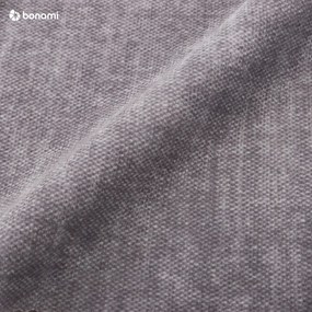 Letto matrimoniale imbottito grigio chiaro con contenitore con griglia 180x200 cm Jade - Bobochic Paris