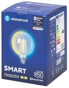 Lampadina LED FILAMENT G125 E27/6W/230V 2700-6500K - Aigostar