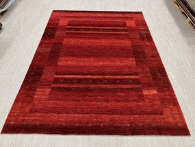 Loribaft Tappeto persiano 270x370 Rosso (Iran) Annodato A Mano