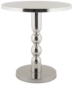 Tavolo rotondo in metallo ø 39,5 cm Sheen - Leitmotiv