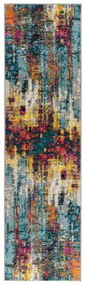Passatoia tessuta a mano 66x230 cm Spectrum Abstraction – Flair Rugs