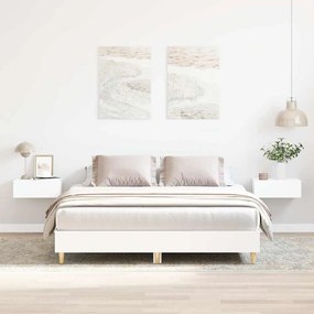 Giroletto Senza Materasso Bianco 140x200 Cm Legno Multistrato /