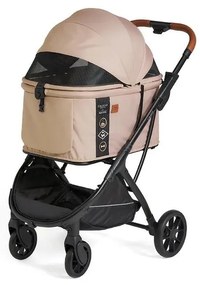 Fikago - Passeggino per cani e gatti AGILE HUGGY beige