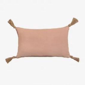 Cuscino Rettangolare In Cotone Almiz (30x50 Cm) Mousse Terracotta - Sklum