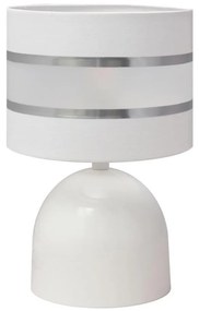 Lampada da tavolo HELEN 1xE27/15W/230V bianco