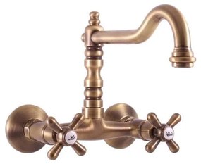 RAV Slezák MK102.5/28SM - Miscelatore per cucina/lavabo MORAVA RETRO ottone antico