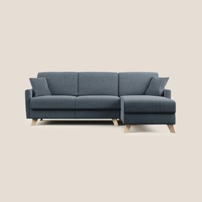 Edgar divano letto angolare in tessuto felis impermeabile T03