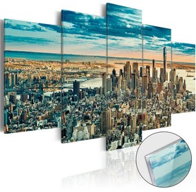 Quadri su vetro acrilico NY: Dream City [Glass]