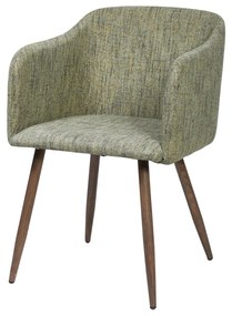 Poltroncina imbottita 53x81x57 cm Ada verde