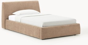 Letto imbottito singolo con contenitore Cloud
