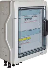 Quadro elettrico cablato per fotovoltaico BTICINO 3 stringhe 600VDC