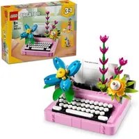 Macchina da scrivere con fiori Lego Creator 3 in 1