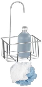 Mensola da bagno da appendere color argento lucido in acciaio inox Milito – Wenko