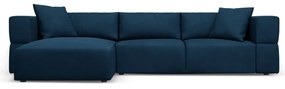 Divano angolare blu, angolo sinistro Esther - Milo Casa