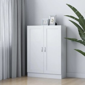 Libreria Bianca 82,5x30,5x115 Cm İn Legno Multistrato /