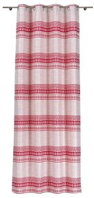 Tenda rossa e beige 140x255 cm Doina - Mendola Fabrics