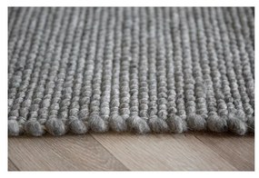 Tappeto in lana grigio 400x300 cm Auckland - Rowico
