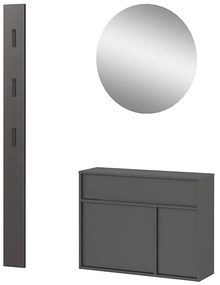 Set da corridoio color antracite Ameca 2.0 - Germania