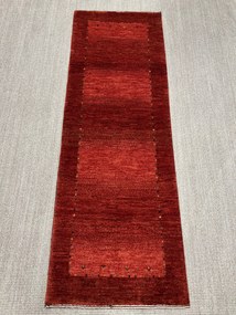 Loribaft Tappeto 190x60 Rosso (Iran) Annodato A Mano