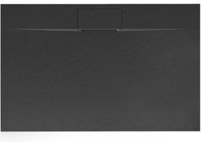 Piatto doccia Bazalt long Black 90x120