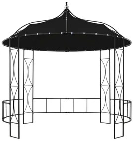 Gazebo 300x290 cm Antracite Rotondo