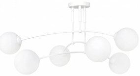 Lampadario a sospensione PREGOS 6 WHITE Colore del corpo Bianco