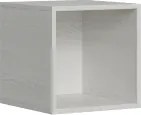 Pensile a giorno Isoka 40x40 Bianco Frassino