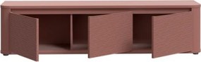 Mobile TV Da Terra 3 Ante 170x40x40 Design Moderno Lehman Terracotta