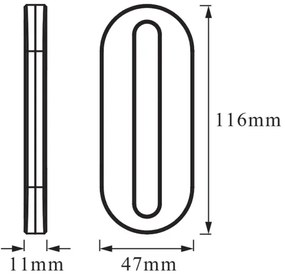 Osram - Lampada orientativa LED con sensore MOBILE LED/0,5W/3,7V CRI 90