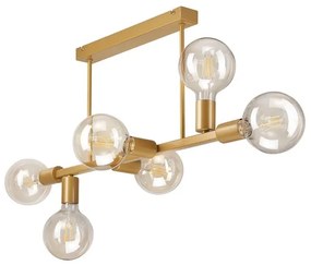 Lampadario su palo ASTRID 6xE27/60W/230V oro