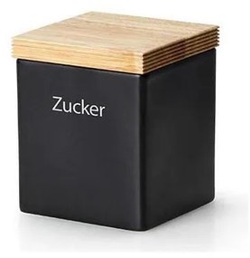 Continente C3712 - Portavivande in ceramica con coperchio 800 ml 10x10x12,5 cm