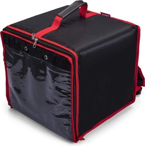 Zaino Borsa Termica Porta Pizze da asporto 10 Cartoni Safemi Fast 10 Nero...