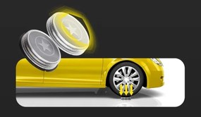 Aigostar - Lampada solare LED LED/0,6W/5,5V 24,5 cm 3200K IP66 nero
