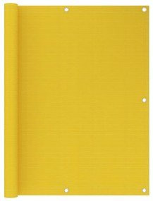 Schermo Frangivista Per Balcone Giallo 120x600 Cm İn Hdpe /