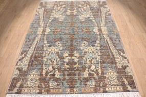Varamin Tappeto 170x230 (Iran) Annodato A Mano