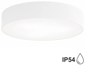 Brilagi - Plafoniera da bagno CLARE 3xE27/24W/230V diametro 40 cm bianco IP54