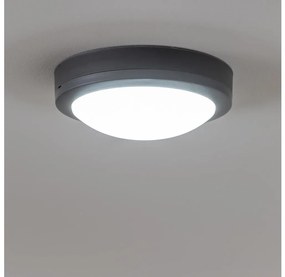 Brilagi - Plafoniera LED da esterno LED/13W/230V diametro 17 cm IP54 antracite
