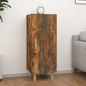 Credenza rovere fumo 34,5x34x90 cm in legno multistrato