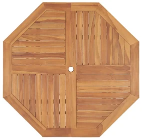 Tavolo pranzo da giardino Ø110x110x75 cm legno massello di teak
