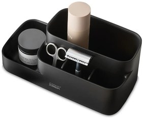 Organizer da bagno in plastica nero EasyStore - Joseph Joseph