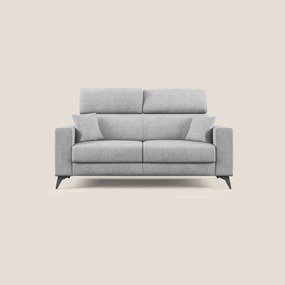 Pegaso divano letto con poggiatesta reclinabili e rivestimento T02 grigio chiaro