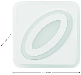 Brilagi - Lampada da parete LED MODERN MINI 32W 230V 3000/4000/6000K