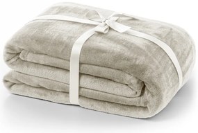 Coperta beige in micropile 150x200 cm Mic – Restilo