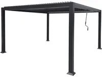 Pergola bioclimatica 3x4 m Elle grigia
