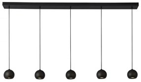 Eindhoven 5lt bar pendant - metallo nero sabbia