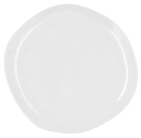 Piatto Piano Ariane Earth Ceramica Bianco Ø 21 cm (12 Unità)