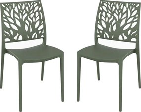 Sedia per interno o esterno impilabile Salvia - ALEA 2 sedie