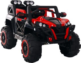 Macchina Elettrica per Bambini 12V Kidfun Fuoristrada 4x4 Rossa...