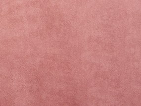 Sezione a 1 posto in velluto rosa EVJA Beliani